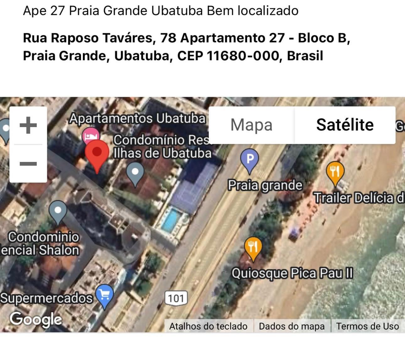 Ape 27 Praia Grande Ubatuba Bem Localizado Eksteriør bilde